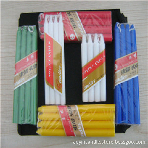 Hot Sale Multi Colour Wax Candle Manufacture